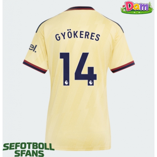 Arsenal Viktor Gyokeres #14 Tredje Tröja Kvinnor 2026-27 Kortärmad